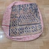 Moroccan Beni ouarain pouf 60x60x22cm