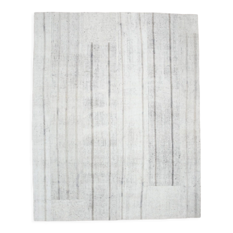 8x10 Modern Minimalist Kilim Rug, 245x308Cm