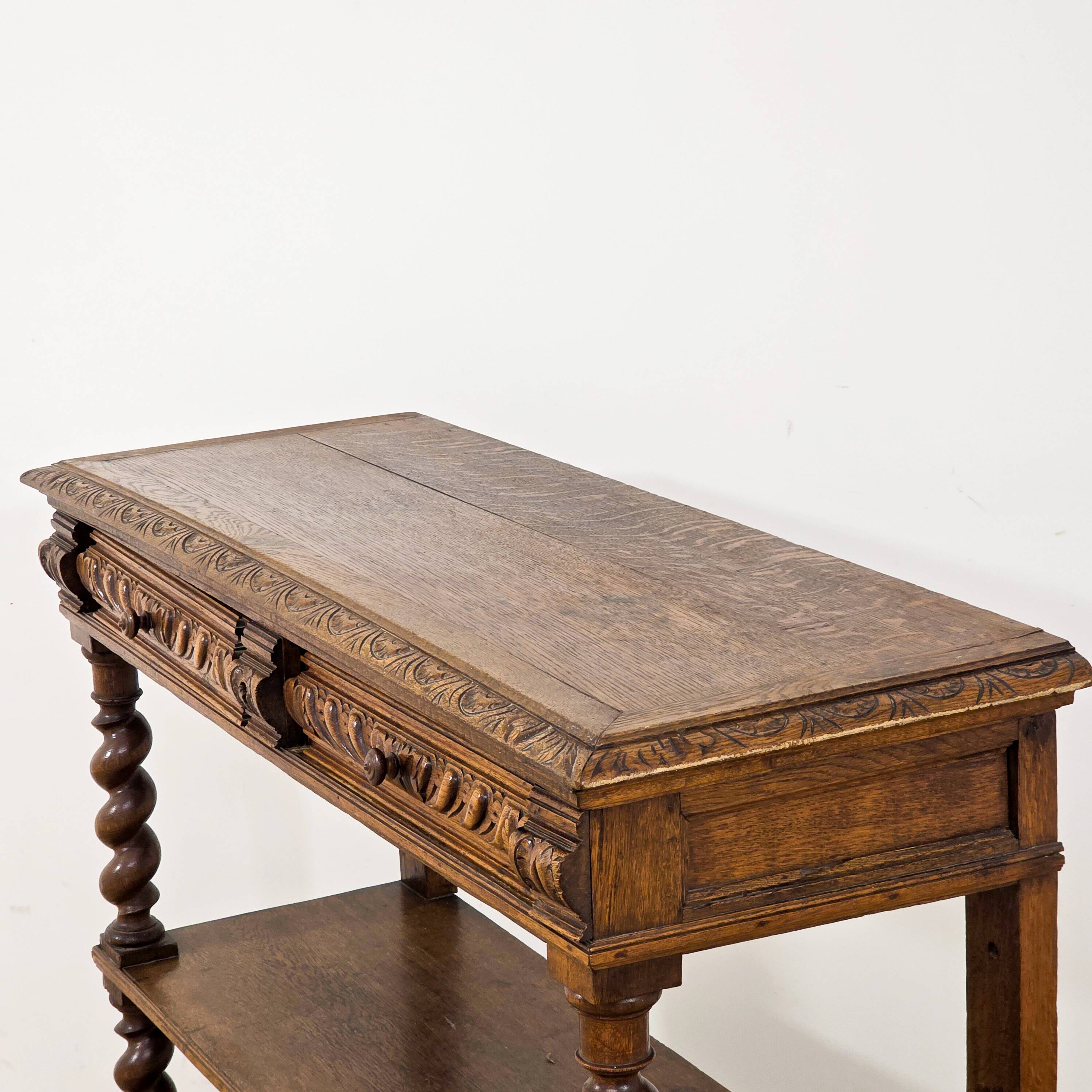 Meuble desserte - Style Henri II, fin XIXᵉ siècle