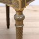 Paire de chaises vintage Louis XVI