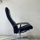 Swivel Lounge Chair, Bolia, Denmark, 1970s, mid-century, vintage