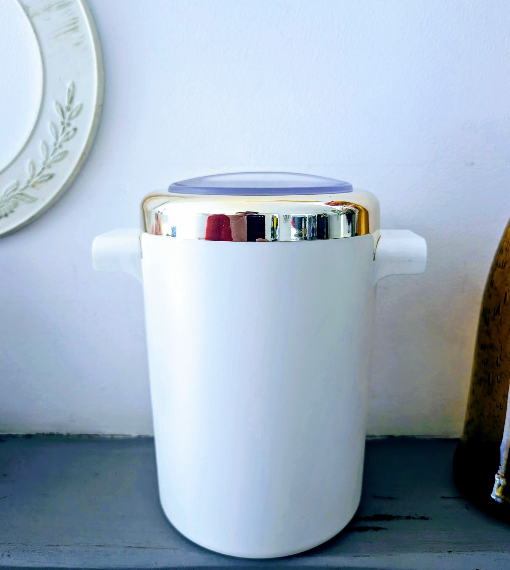 Vintage Ice Bucket Innoplan Design Swiss Made Space Age Style