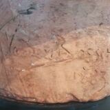 Bust signed D. Van Den Bossche in terracotta