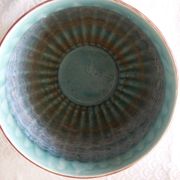 Art Deco pot cover Faience SARREGUEMINES Large model