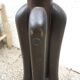 Old curved wood parrot coat holder