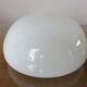 Sconce "half sphere" in white opaline 60/70 years