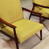 Pair of armchairs Jitona Soběslav 1960