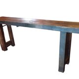 Old carpenter's workbench for furniture making.