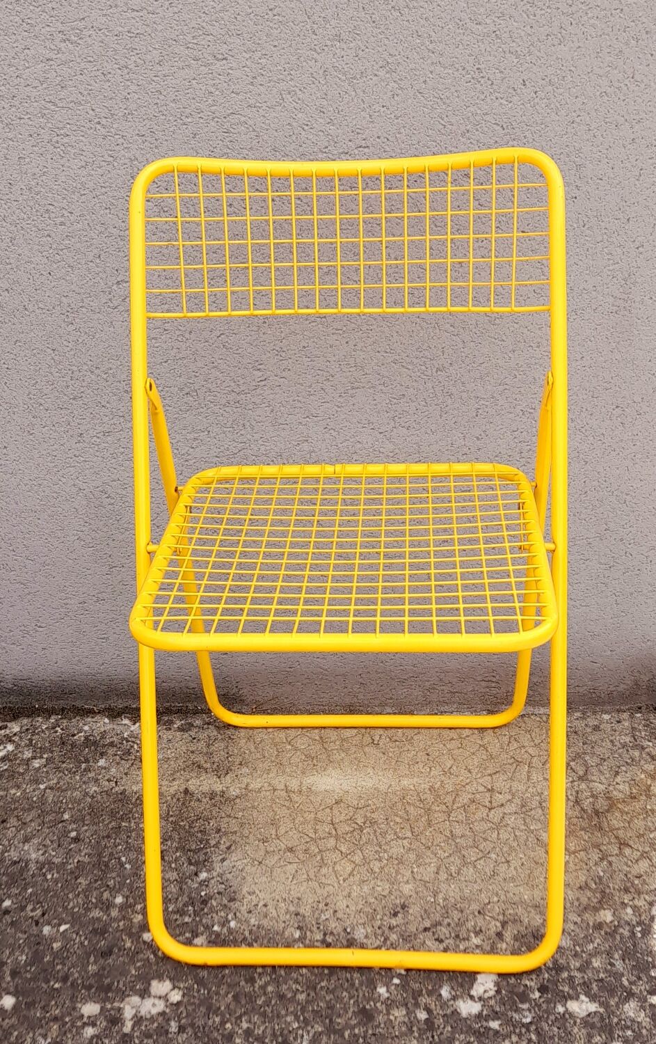 Pair of folding chairs Ted Net N.Gamelgaard 80s