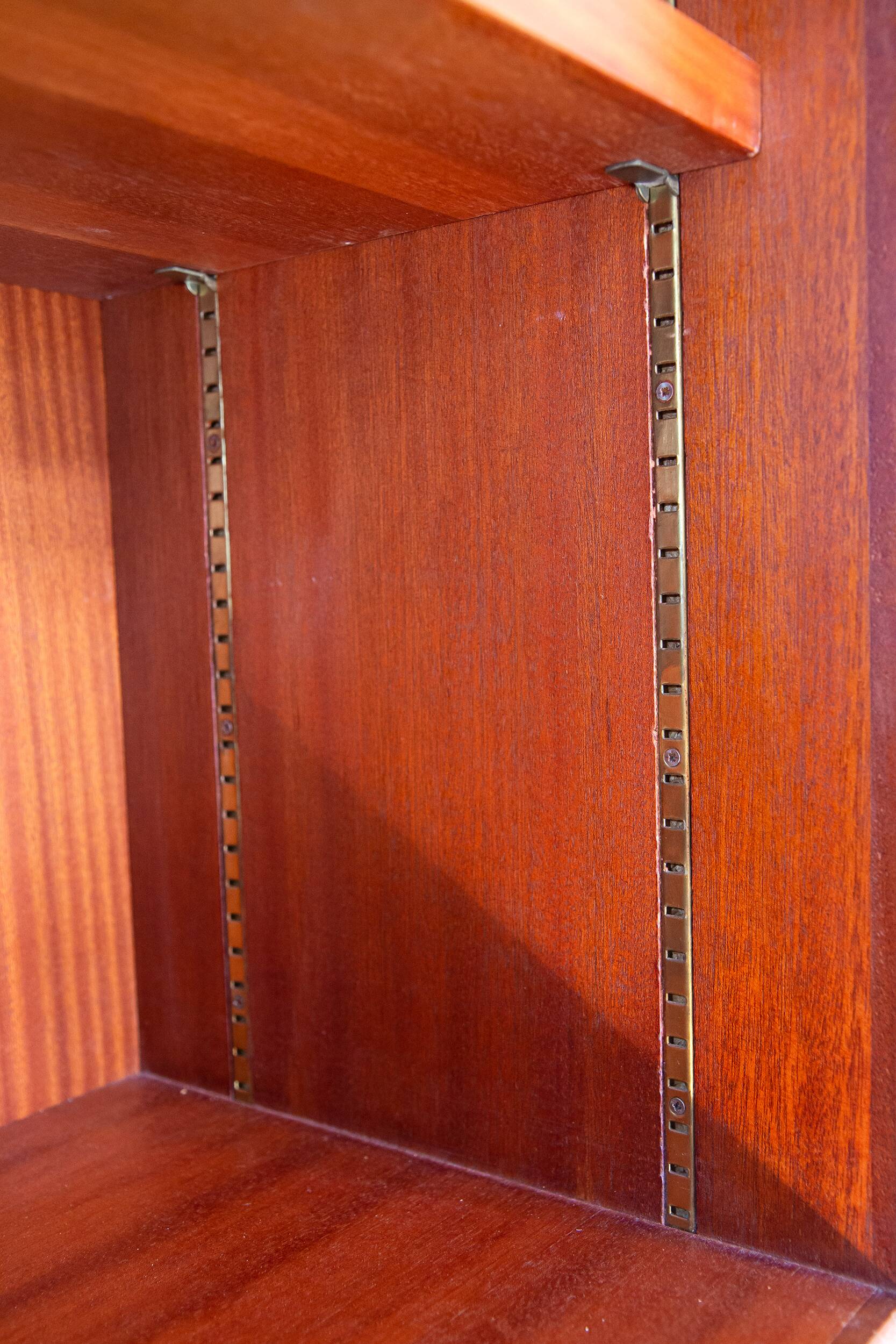 Burwood bookcase, mahogany 1976