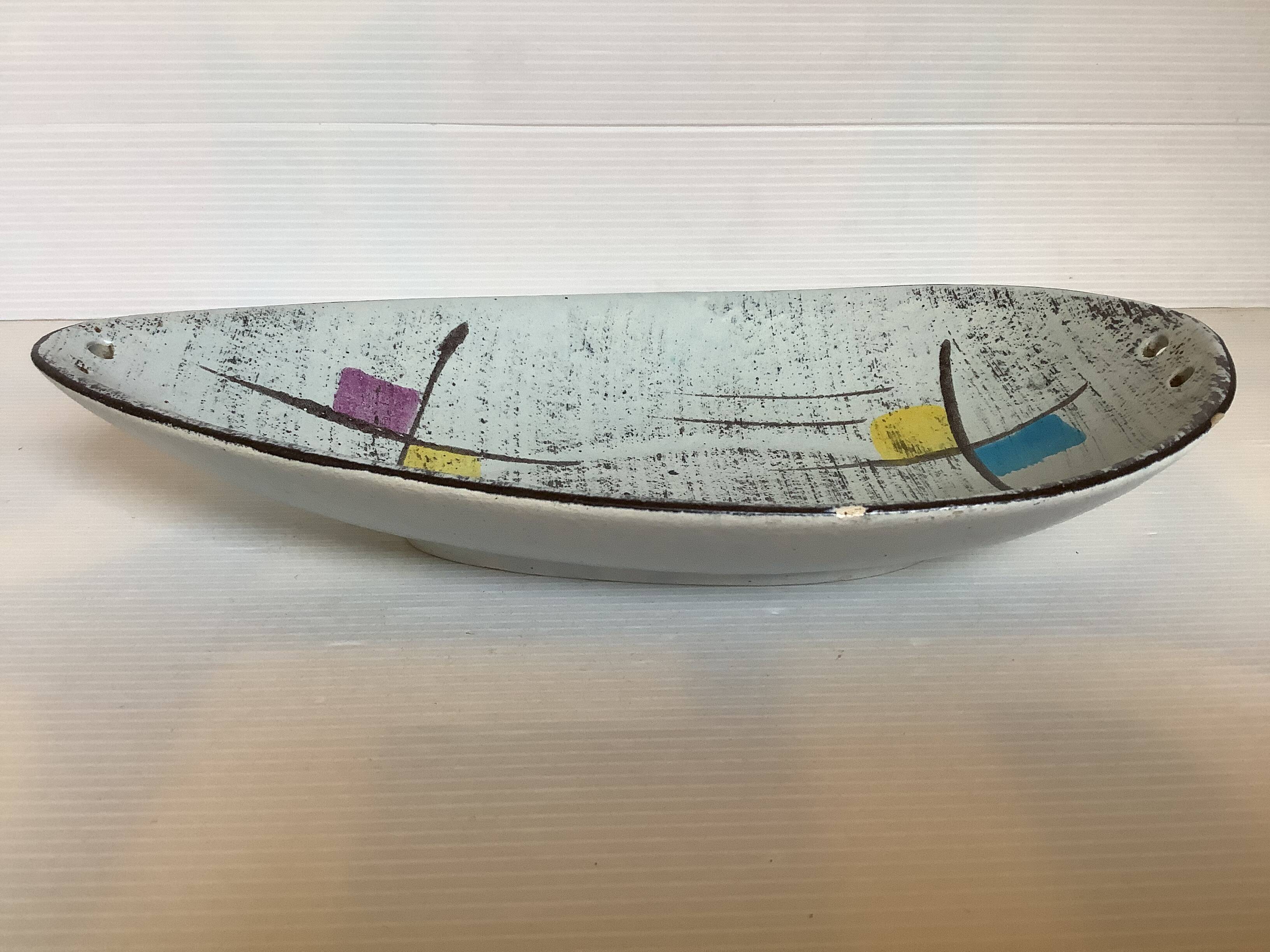 Teardrop bowl West Germany