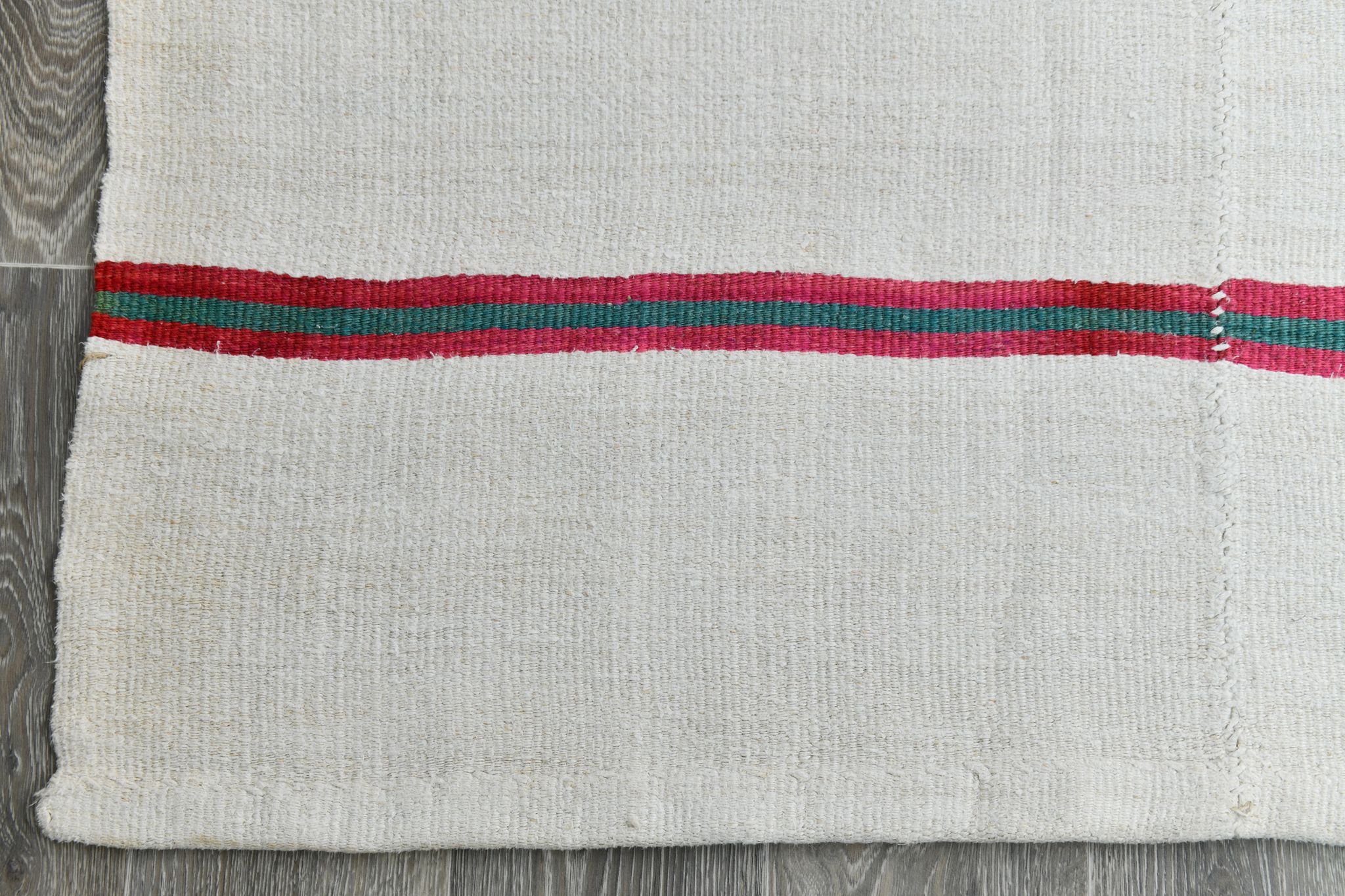 6x8 pinstriped turkish rug, 184x253cm