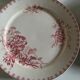 Set of 12 dinner plates of Sarreguemines land of iron décor Vega early 20th