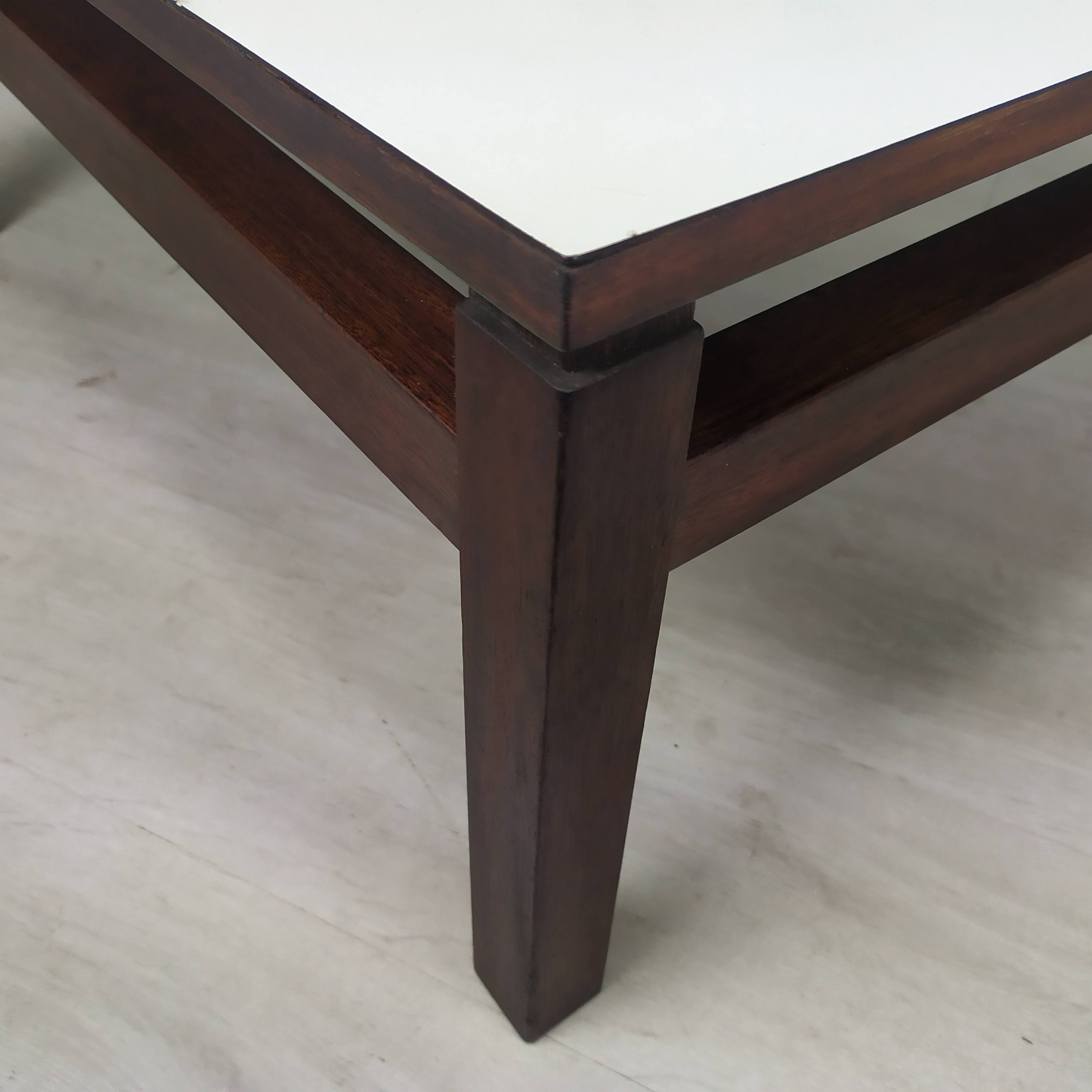 Scandinavian square coffee table
