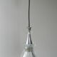 Suspension vintage 1960 verre
