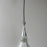 Vintage pendant lamp 1960 glass