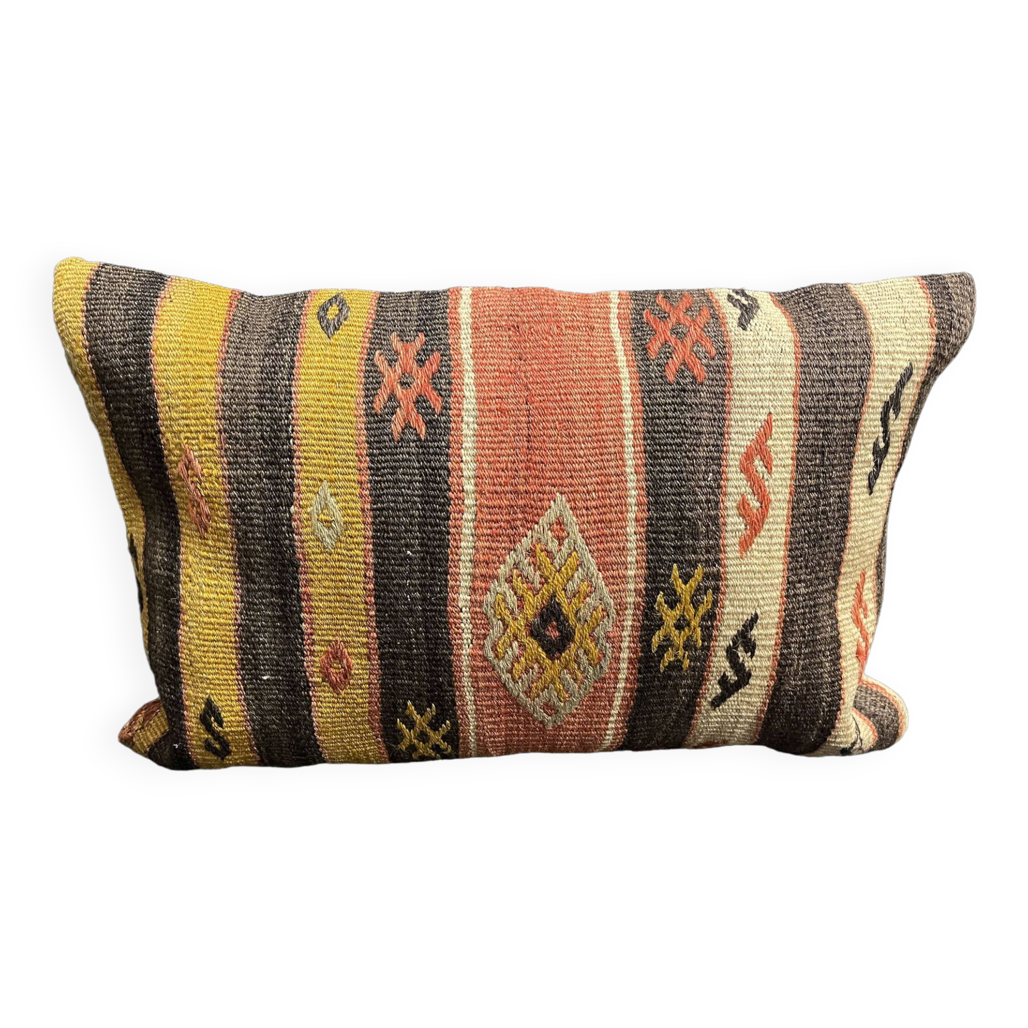 Handmade Striped Cushion