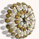 Mid-Century Enameled Metal Wall Sculpture, France, Circa 1965-1975