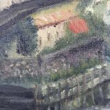 Tableau HST "Melun - Le pont de l'Almont"