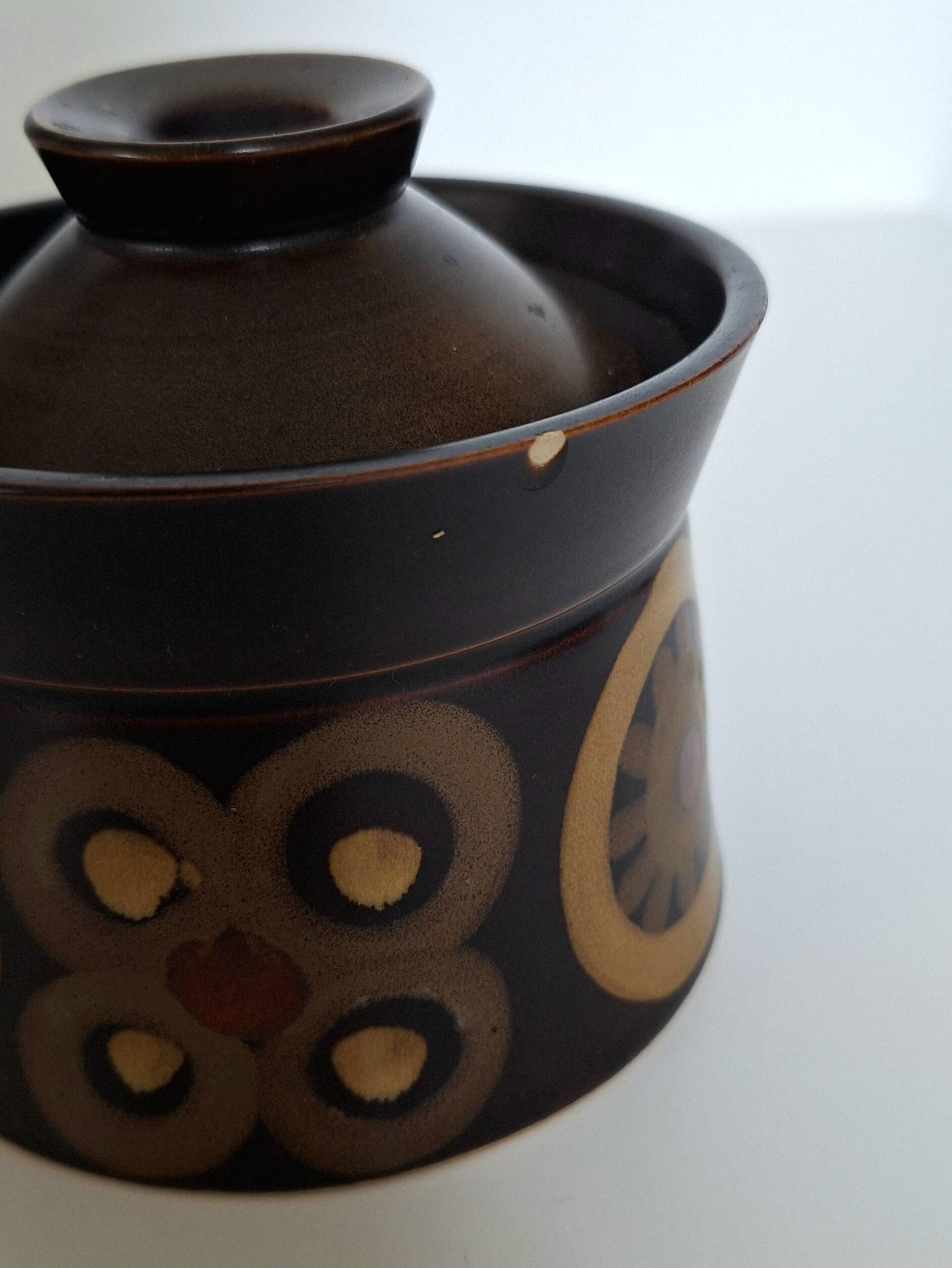 Vintage candy box sugar bowl from the 70s