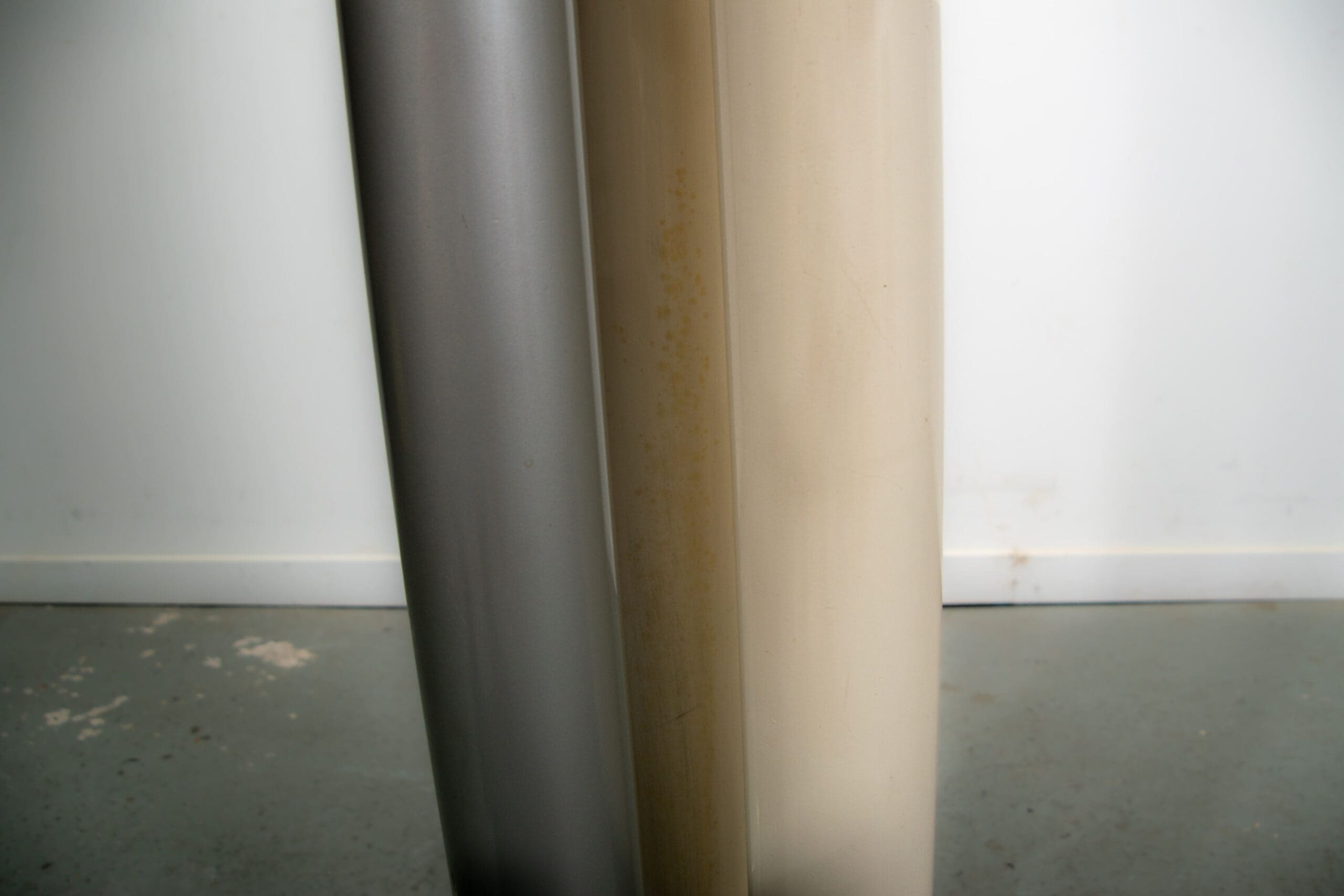 Italian pillar floor lamp. Circa 1970