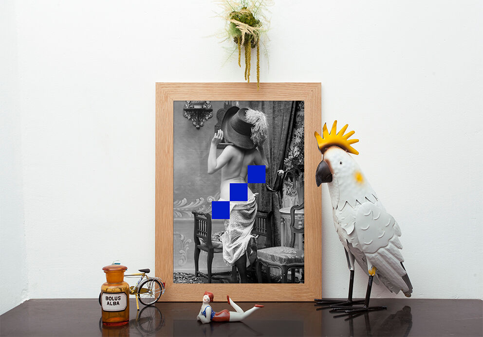 Vintage photography woman cabaret A4 - 1920