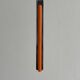 24 vintage stainless steel and orange plastic cutlery sets