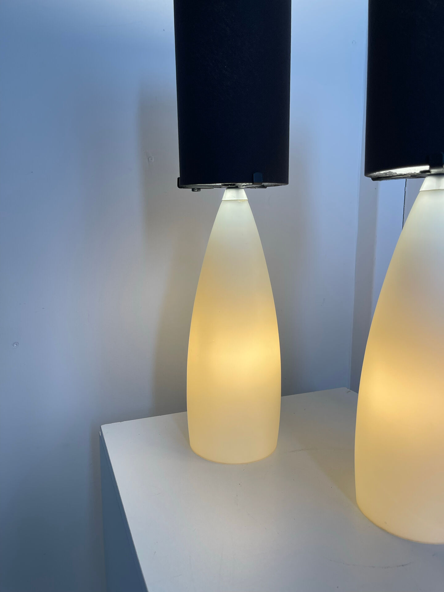 Pair of 1980s lamps