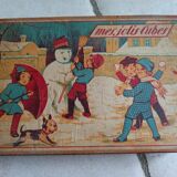 "Mes jolis cubes" jeux de cubes en bois année 30’ 40’