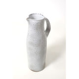 Jeanne and Norbert Pierlot, pitcher in enamelled stoneware, 30cm.