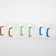 Set of six glasses, Danish design, 1970s, made in Denmark