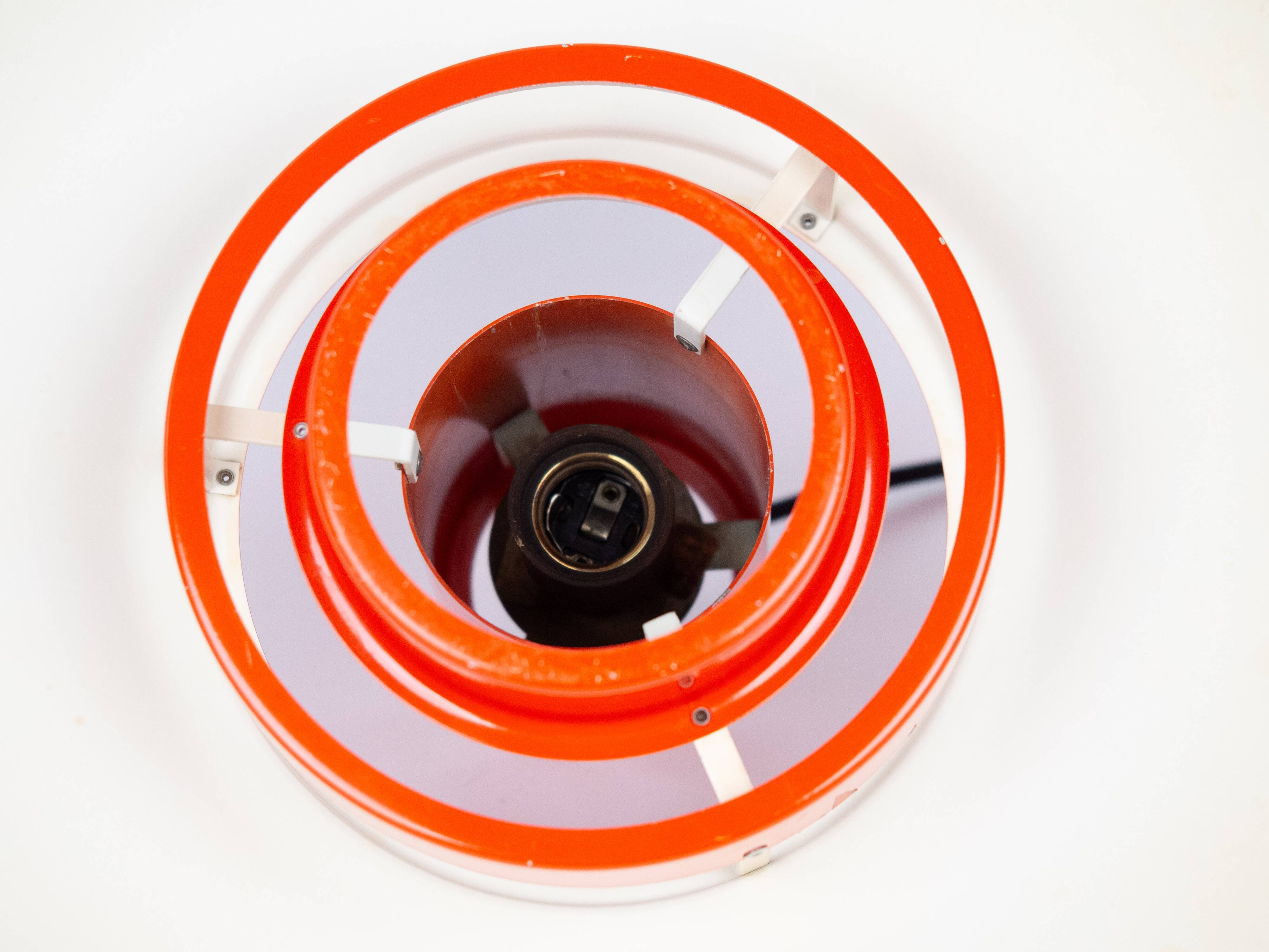 Lampe suspendue vintage danoise Falcon par Andreas Hansen, Fog og Morup, 1969