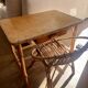 Small children's desk in rattan