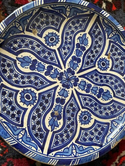 Duo of Berber ceramic cuts