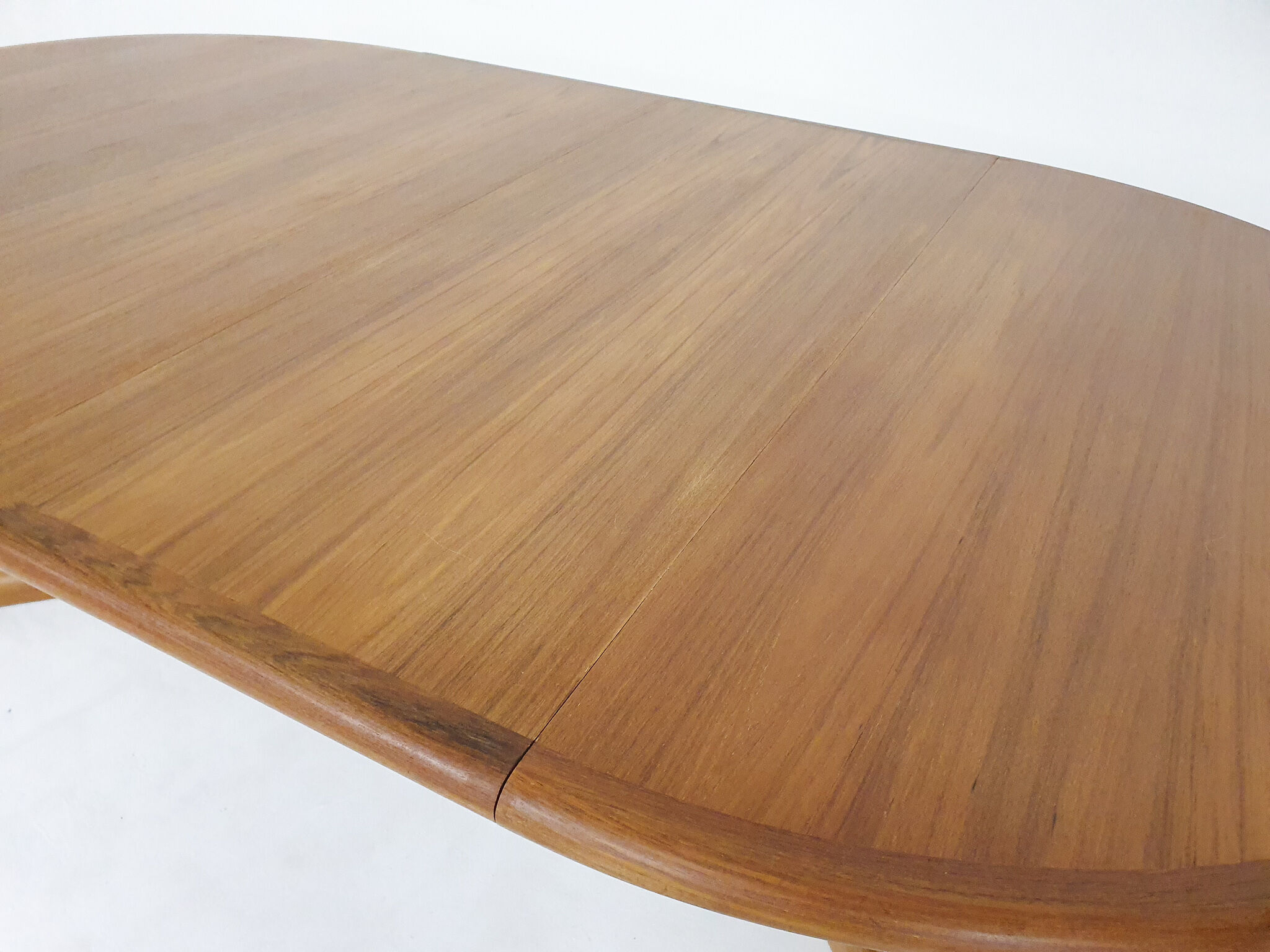 Teak extendable dining table by Niels Otto Moller for Gudme Mobelfabrik, Denmark 1960's