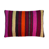 Housse de coussin en kilim turc vintage, 30 x 50 cm