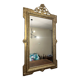 Large gilded antique mirror