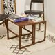 Scandinavian nesting tables rn teak year 60. Ref twiny.