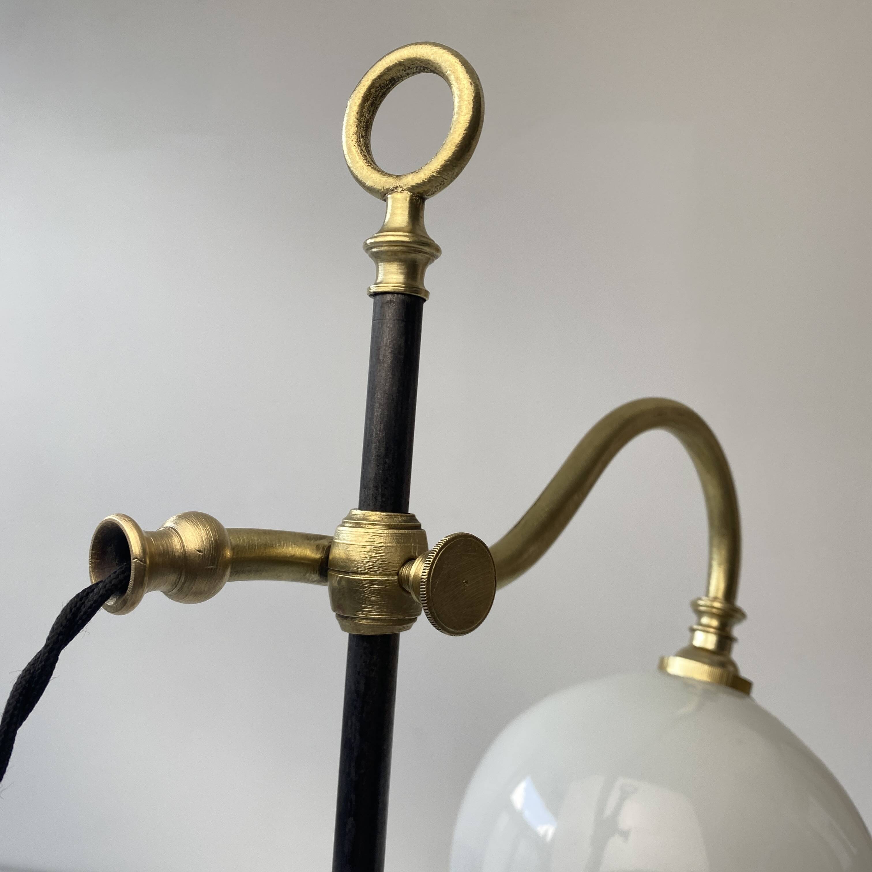 Antique vintage up and down desk lamp
