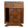Art Deco bedside table in wood and marble