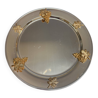 Lancel vintage silver tray