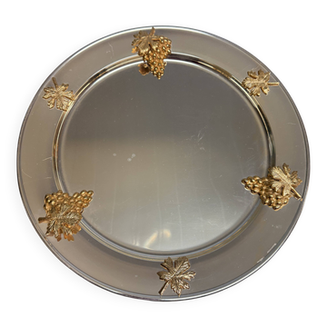 Lancel vintage silver tray