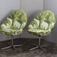 Set of Swivel Armchairs, 1960s