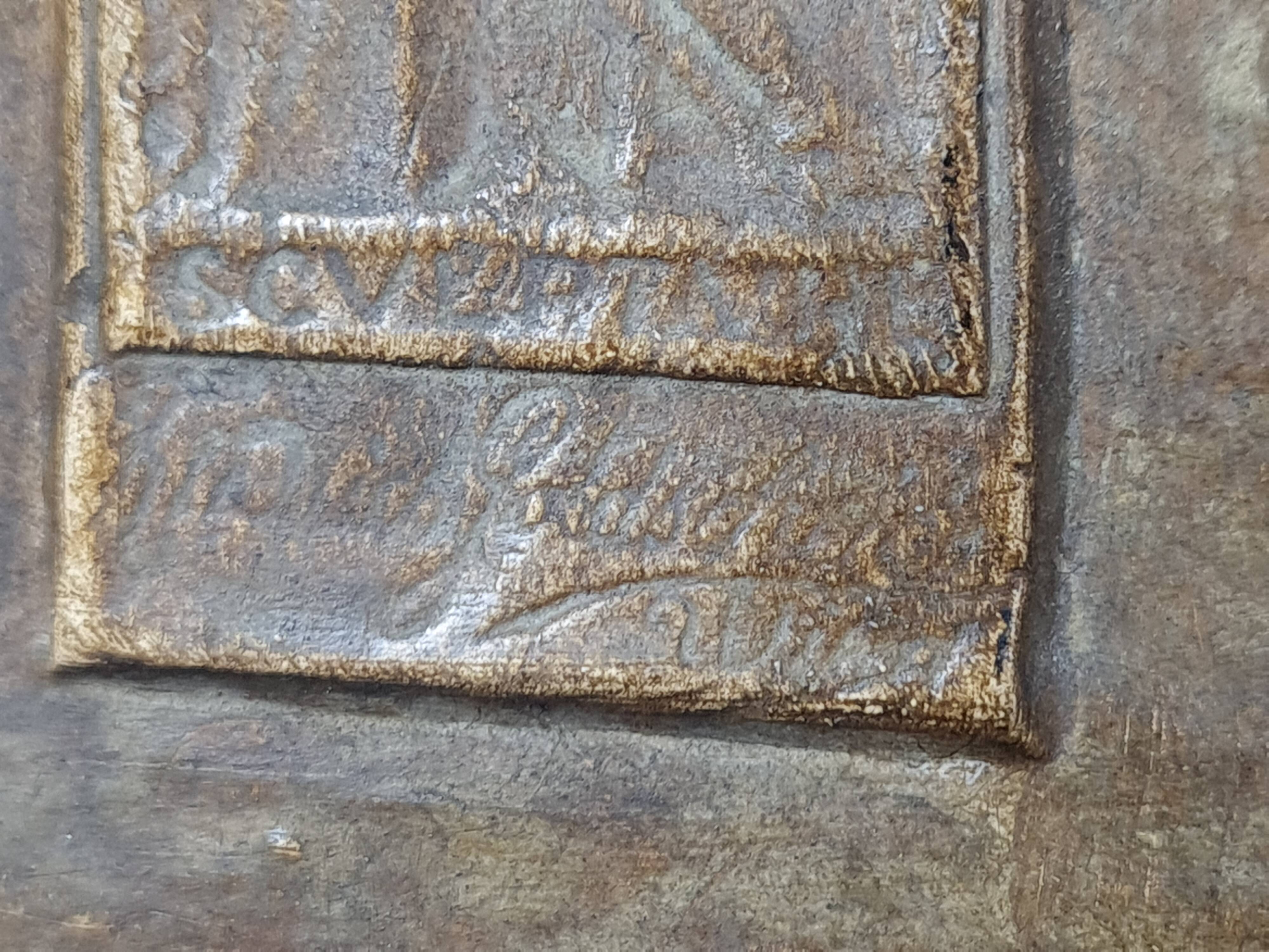 Ceramic sculpture Woman and opal belt jug Goldscheider circa 1900, 60 cm C155