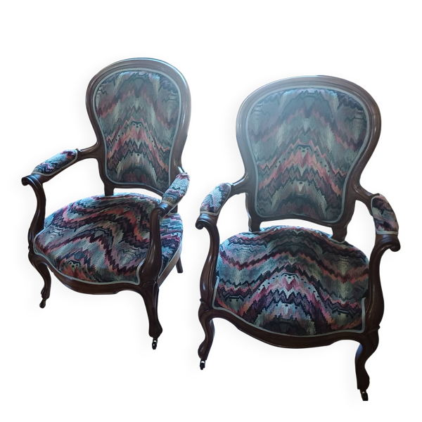 Deux fauteuils voltaire