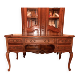 Louis XV Desk Versailles Top - Cherry.