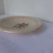 Vintage Digoin Sarreguemines plate with a round rim 200236