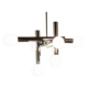 Italian space age design chandelier