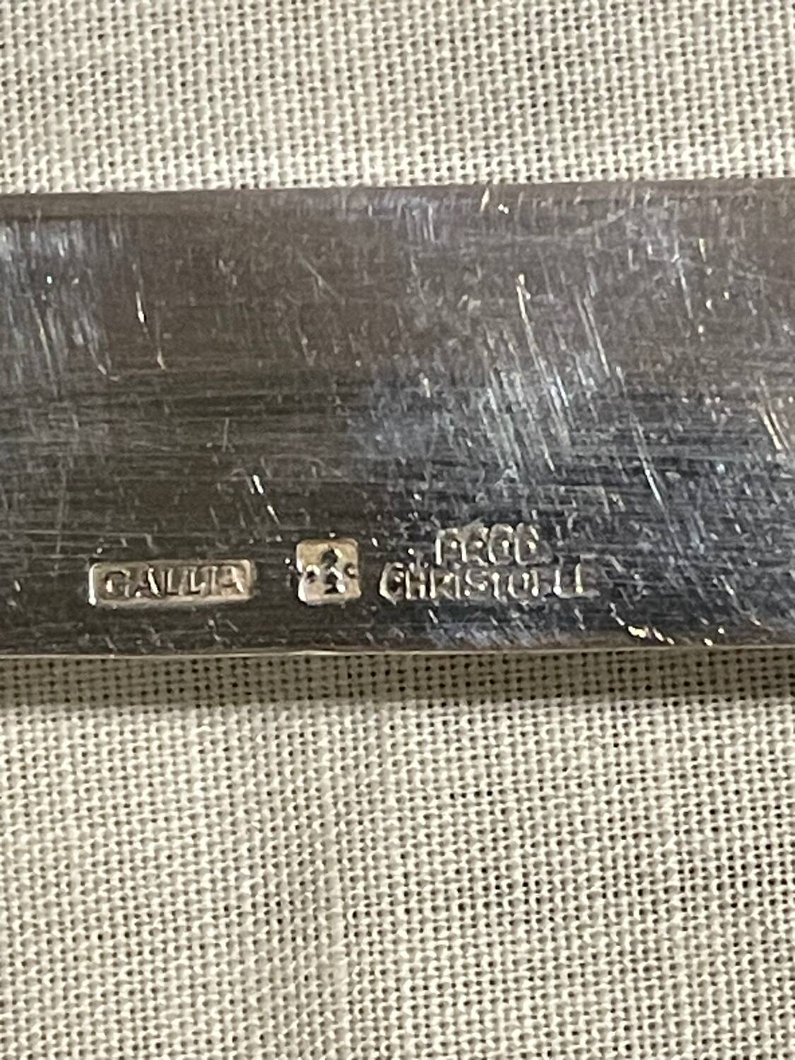 Set of Gallia Christofle knife holders