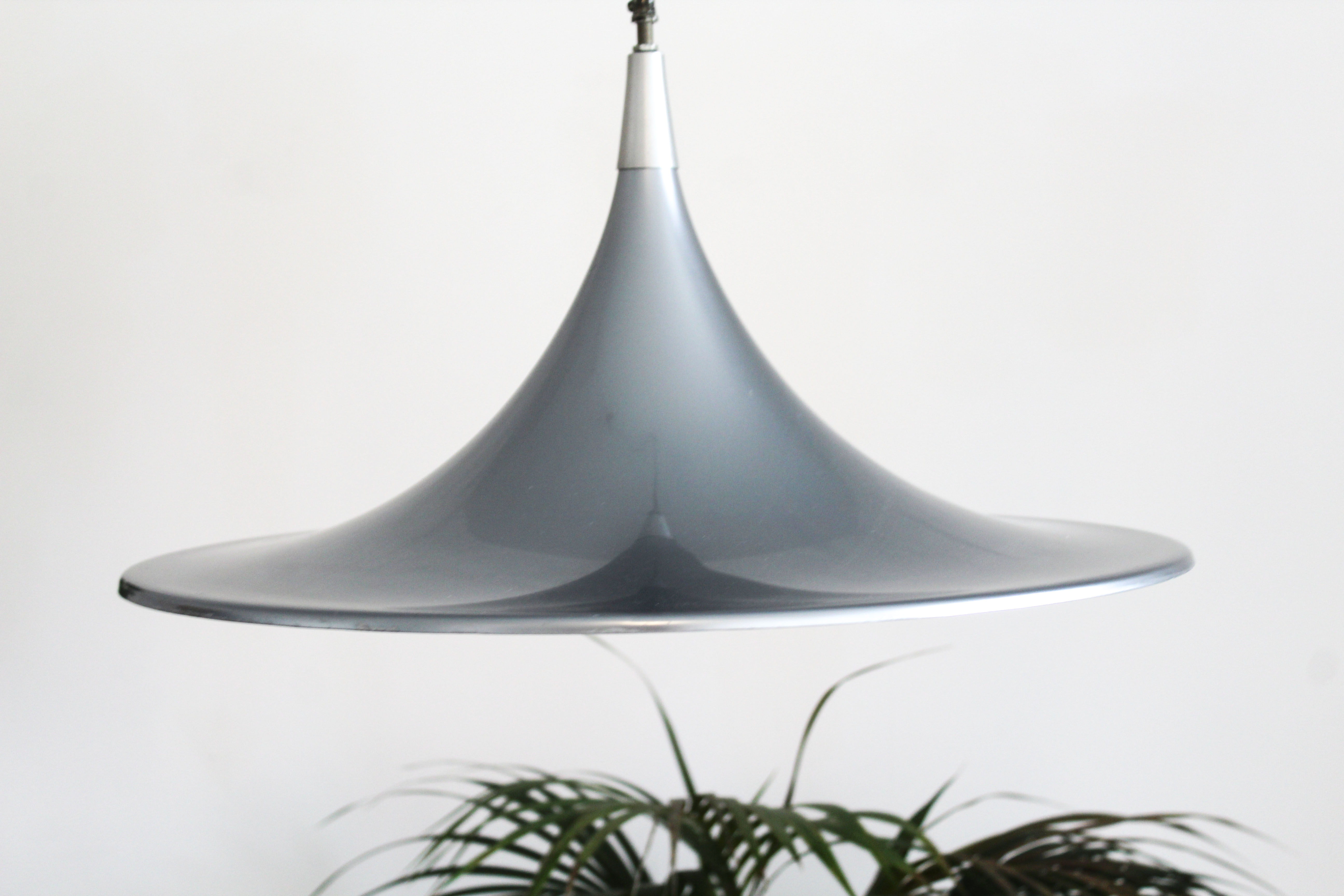 Pair of ceiling chandeliers Goffredo Reggiani, Italy 1980s.